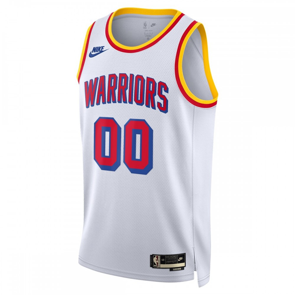 Golden State Warriors Unisex Adult Swingman Custom Jersey - Classic Edition - White-Pro Kit Vault | Brand New 26/27 Sports Jerseys